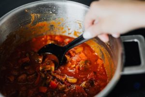Bay leaves simmer in hearty winter soups